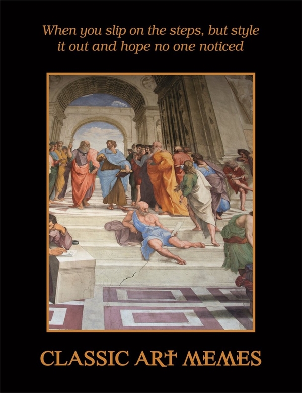 Бумажная книга «Classic Art Memes» - фото №1