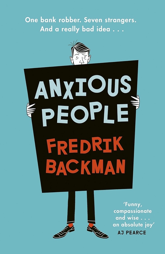 Бумажная книга «Anxious People», автор Фредрик Бакман - фото №1
