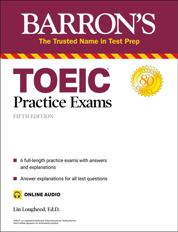 [object Object] «TOEIC Practice Exams (+ online audio)», автор Лін Логхід - фото №1