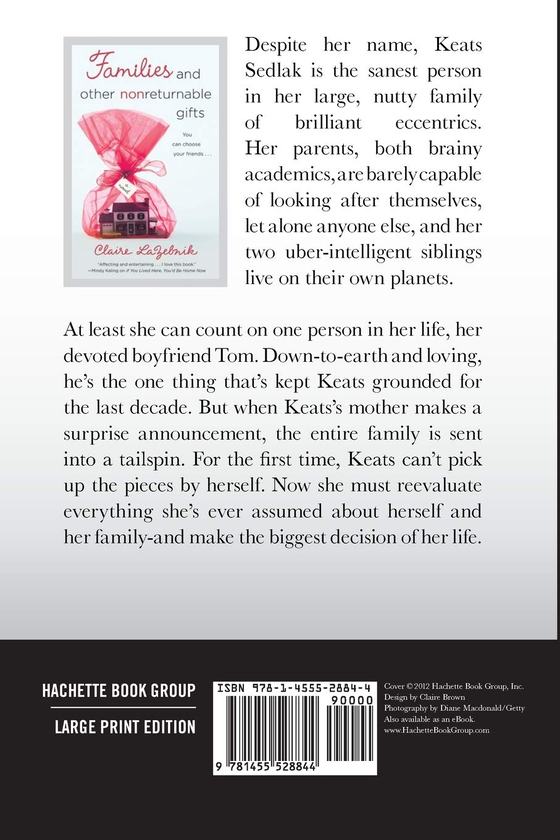 Бумажная книга «Families and Other Nonreturnable Gifts», автор Клэр ЛаЗебник - фото №1