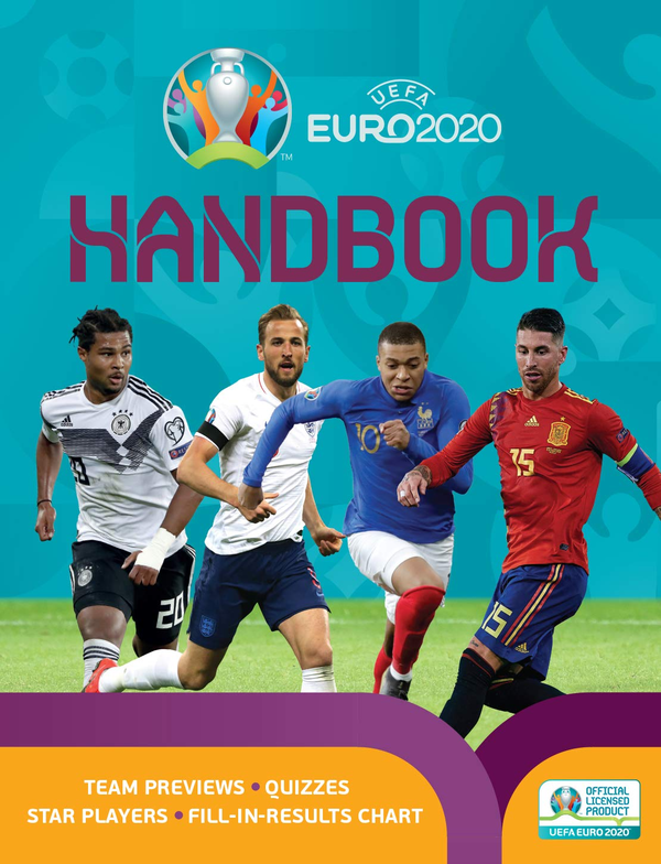 Паперова книга «UEFA EURO 2020 Kids' Handbook», автор Кевін Петтман - фото №1
