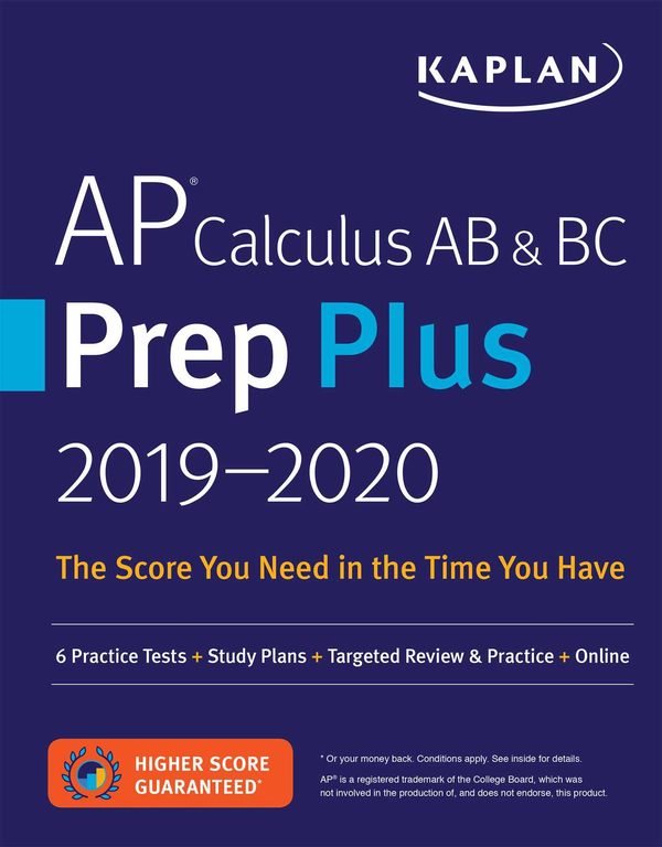 Паперова книга «AP Calculus AB & BC Prep Plus 2019-2020 : 6 Practice Tests + Study Plans + Targeted Review & Practice + Online» - фото №1