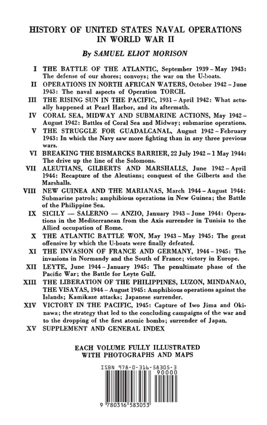 Бумажная книга «Struggle for Guadalcanal. August 1942 - February 1943 - Volume 5», автор Семуэль Морисон - фото №1