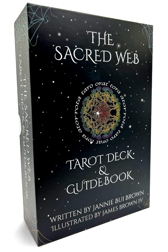 Бумажная книга «The Sacred Web Tarot», авторов Джеймс В. Браун IV, Дженні Буй Браун - фото №1