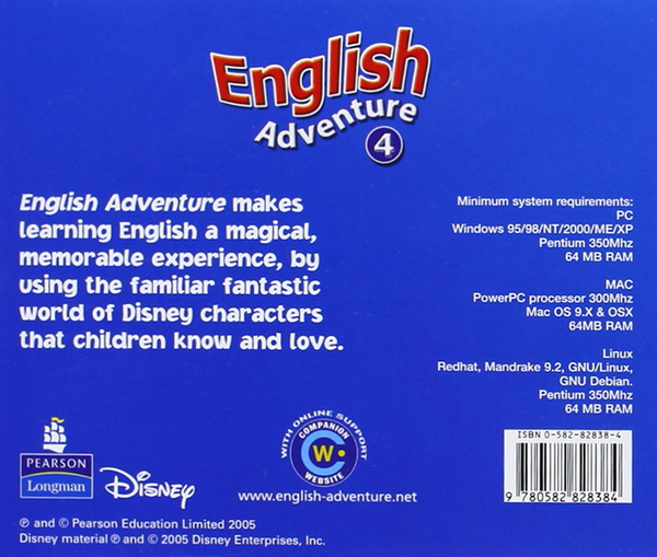 Паперова книга «English Adventure. Level 4» - фото №1