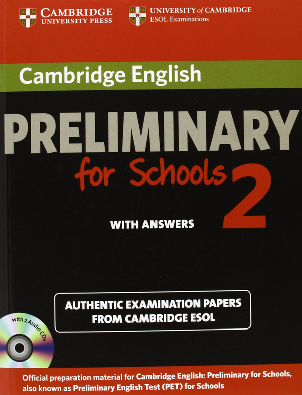 Паперова книга «Cambridge English Preliminary for Schools 2. Self-study Pack» - фото №1