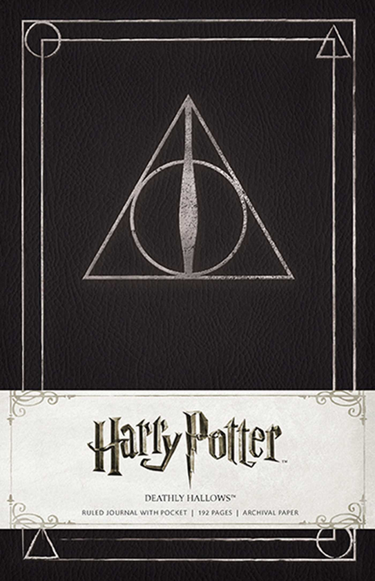 Бумажная книга «Harry Potter Deathly Hallows Hardcover Ruled Journal» - фото №1