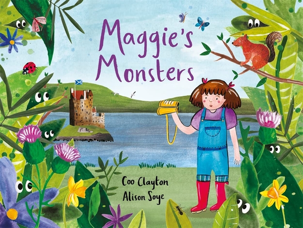 Бумажная книга «Maggie's Monsters», автор Ку Клейтон - фото №1