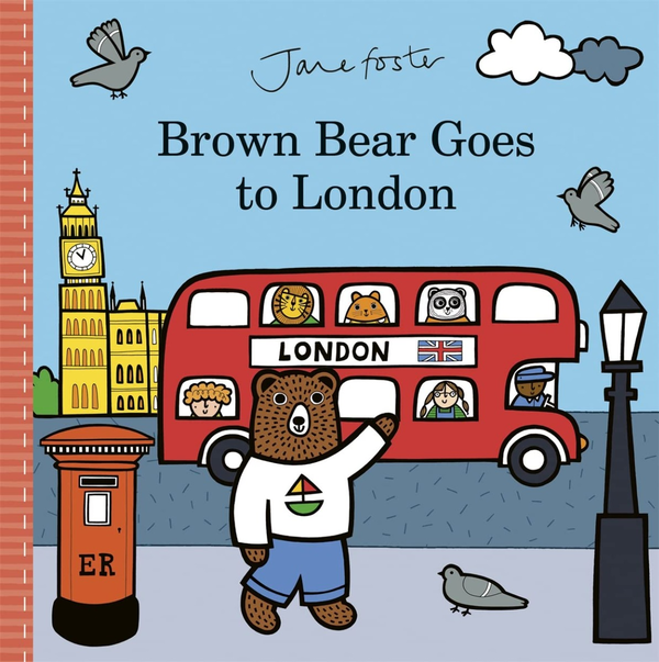 Бумажная книга «Brown Bear Goes to London», автор Джейн Фостер - фото №1