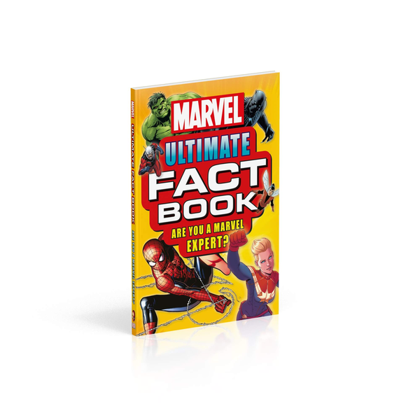 Паперова книга «Marvel Ultimate Fact Book. Become a Marvel Expert!», автор Мелані Скотт - фото №1
