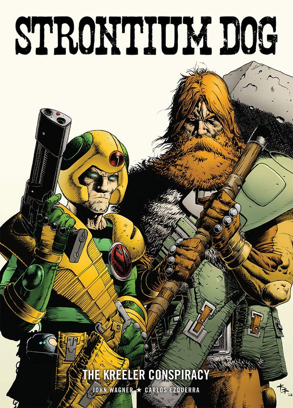 Бумажная книга «Strontium Dog. The Kreeler Conspiracy», автор Джон Вагнер - фото №1