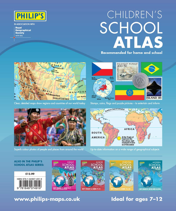 Бумажная книга «Philip's Modern School Atlas 99th Edition» - фото №1