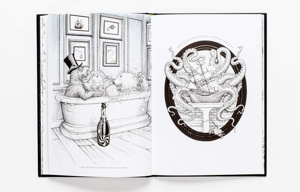 Паперова книга «The Ink House. A Gothic Mansion Colouring Book», автор Рорі Добнер - фото №1