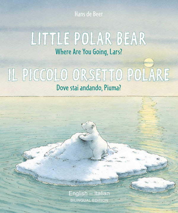 Бумажная книга «Little Polar Bear. English-Italian», автор Ханс де Беер - фото №1
