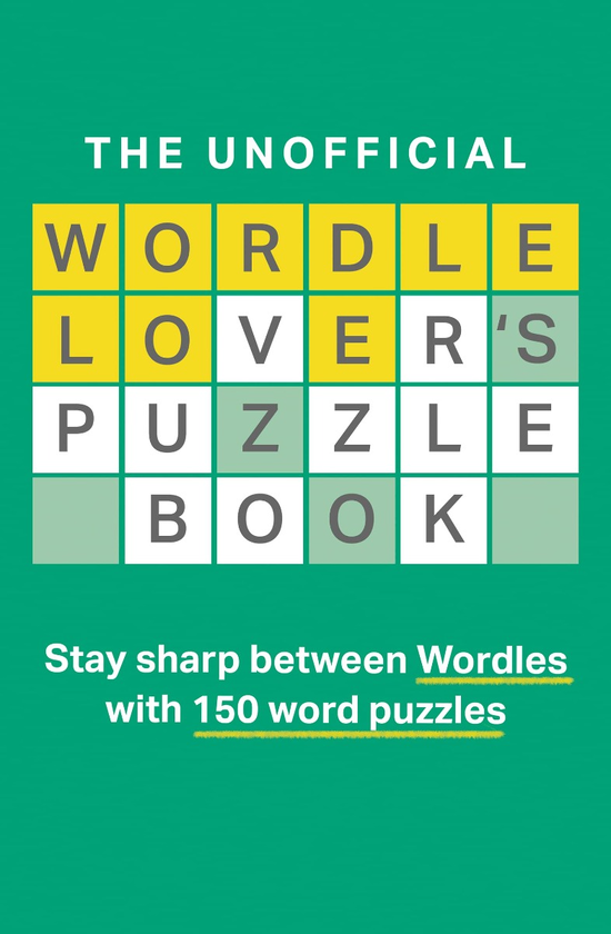 Паперова книга «The Unofficial Wordle Lover's Puzzle Book», автор Ден Мур - фото №1