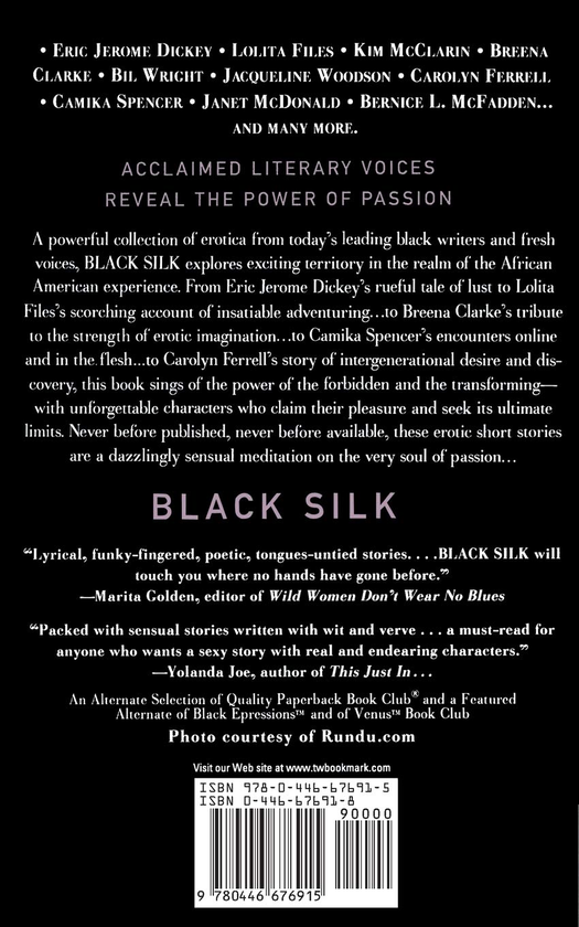 Паперова книга «Black Silk. A Collection of African American Erotica» - фото №1