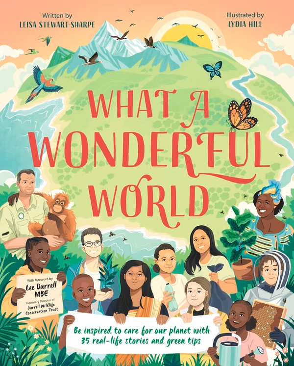 Паперова книга «What a Wonderful World», автор Лейза Стюарт-Шарп - фото №1