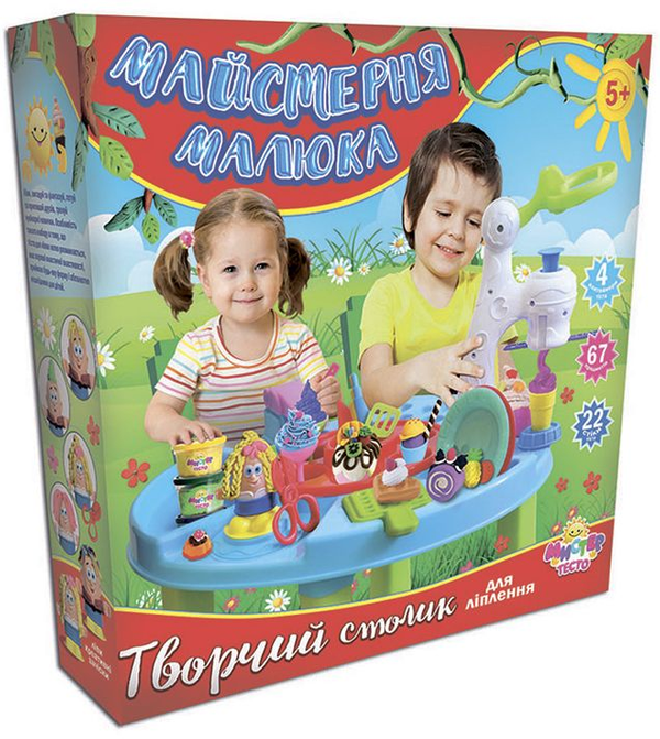 «Набор для творчества Strateg Мистер тесто – творческий столик (71406)», бренда Strateg - фото №1