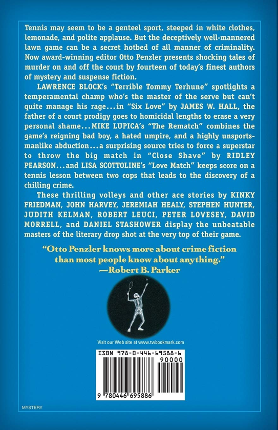 Бумажная книга «Murder Is My Racquet. Fourteen Original Tales of Love, Death, and Tennis by Today's Great Writers» - фото №1
