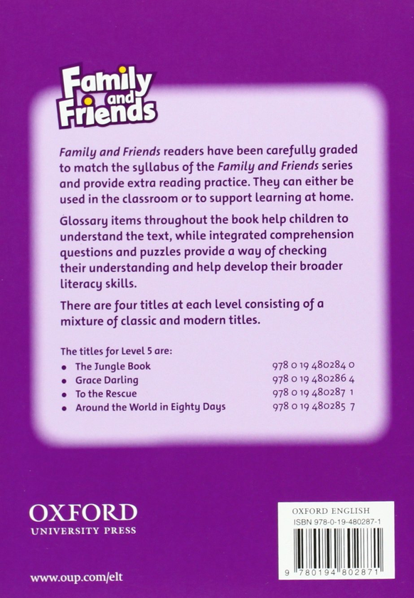 Паперова книга «Family and Friends 5. Reader D. To the Rescue », автор Мері Макінтош - фото №1