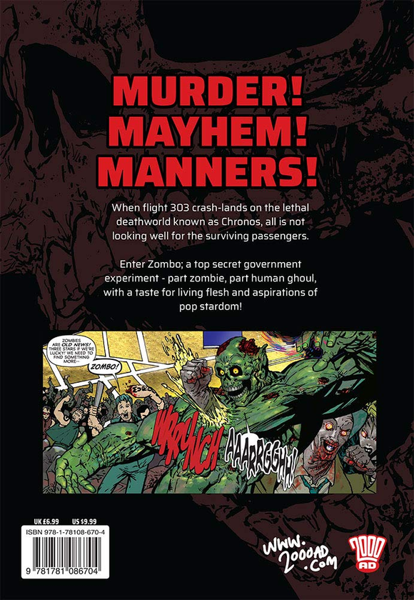 [object Object] «2000 AD Digest. ZOMBO. I'm a good boy, really», авторов Эл Юинг, Генри Флинт - фото №2 - миниатюра