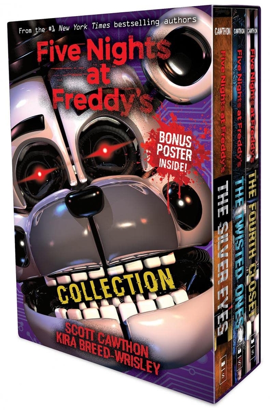 [object Object] «Five Nights at Freddy's (3-book boxed set)», авторів Скотт Коутон, Кіра Брід-Ріслі - фото №2 - мініатюра