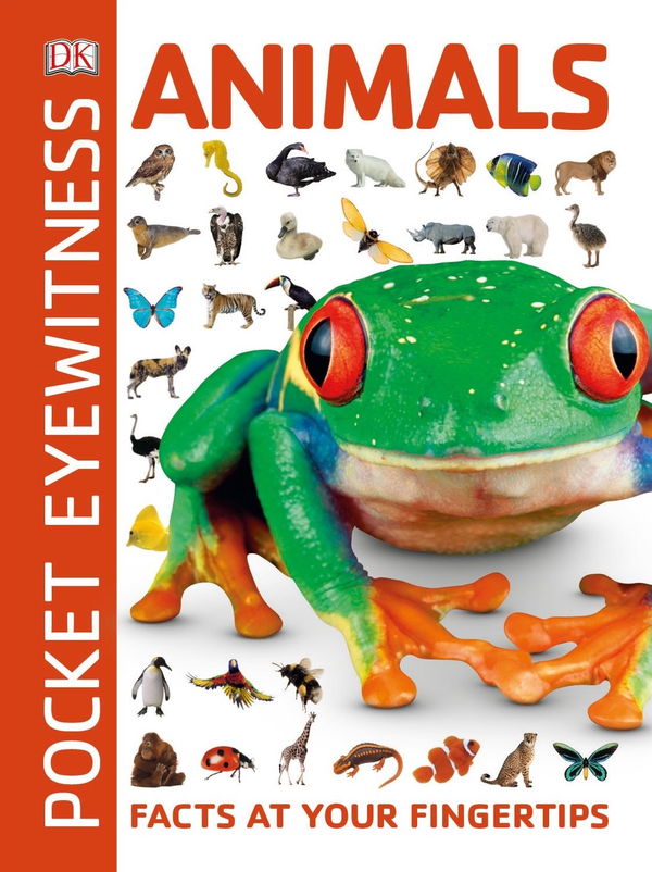 Паперова книга «Pocket Eyewitness Animals» - фото №1