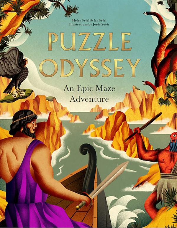 [object Object] «Puzzle Odyssey. An Epic Maze Adventure», авторов Хелен Фрил, Айан Фрил - фото №1