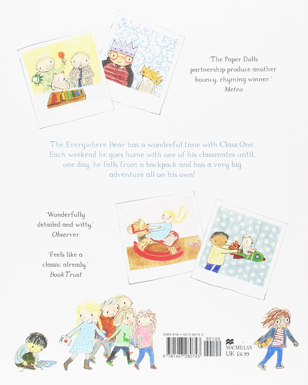 Паперова книга «The Everywhere Bear», автор Джулія Дональдсон - фото №1