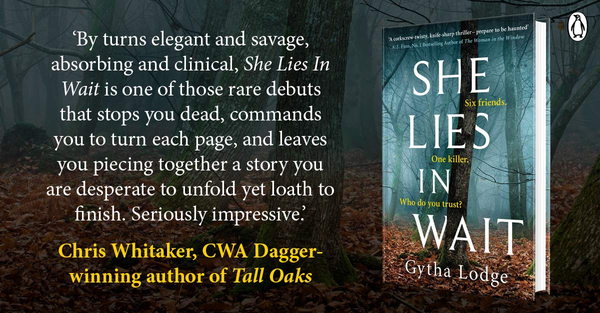 Паперова книга «She Lies in Wait», автор Гіта Лодж - фото №1