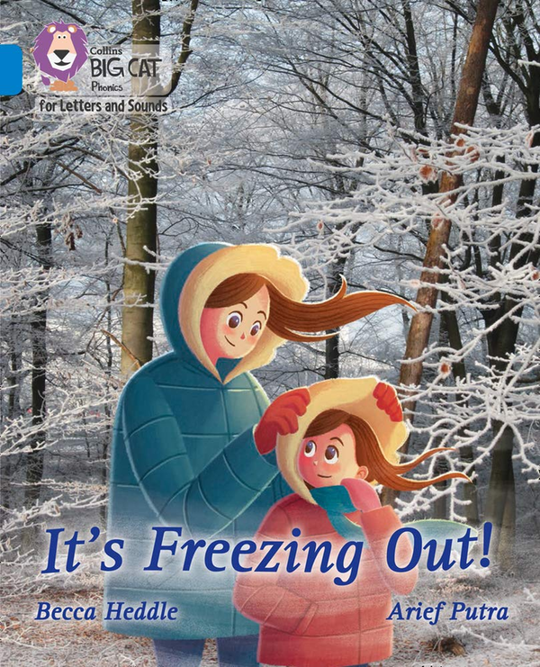 Бумажная книга «Collins Big Cat Phonics for Letters and Sounds — IT'S FREEZING OUT!: Band 04/Blue» - фото №1
