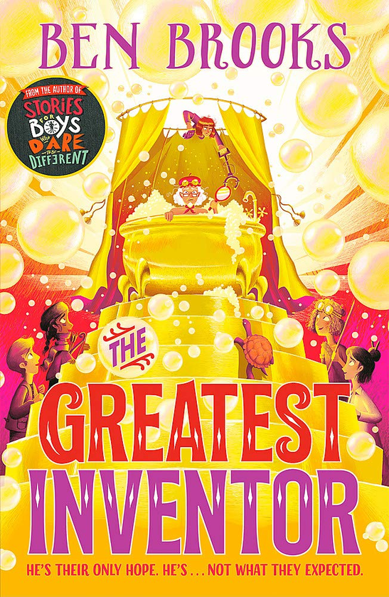 Паперова книга «The Greatest Inventor», автор Бен Брукс - фото №1