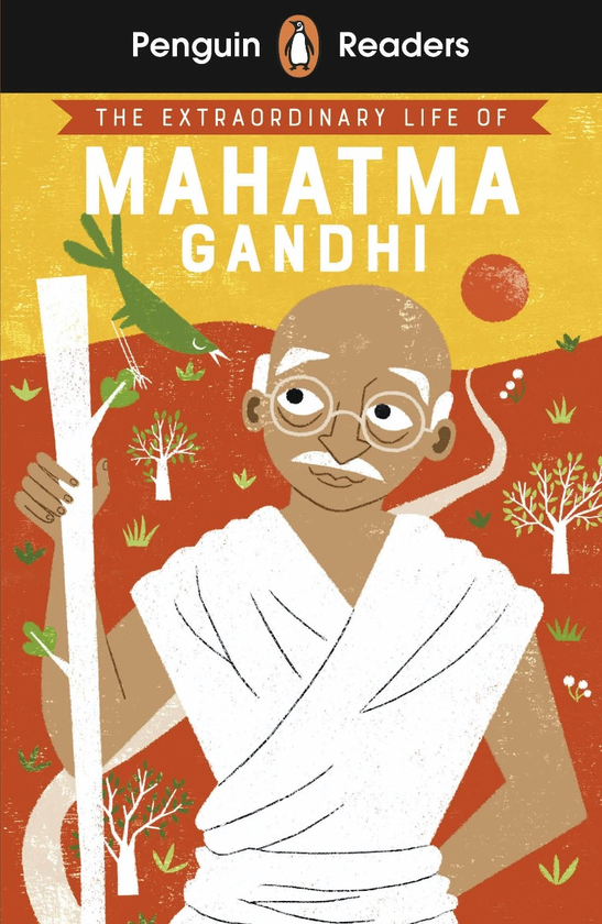 Бумажная книга «Penguin Readers Level 2. The Extraordinary Life of Mahatma Gandhi (ELT Graded Reader)», автор Чітра Саунар - фото №1