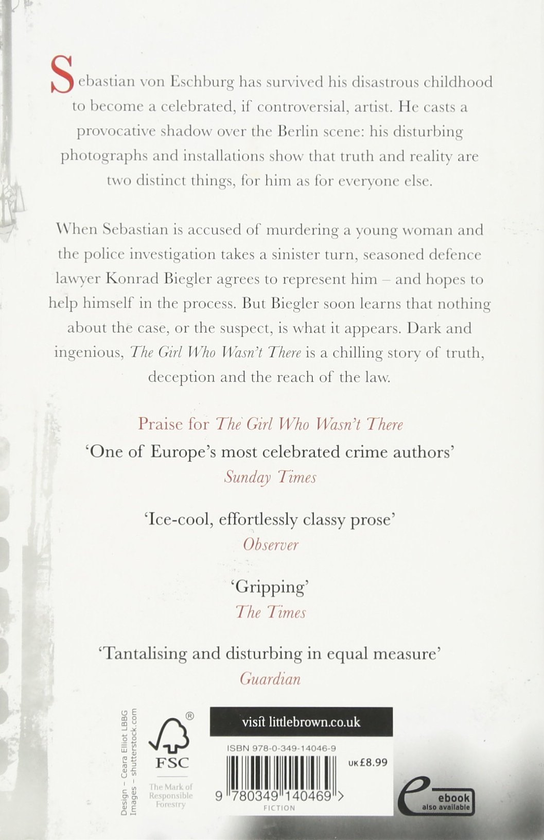 Бумажная книга «The Girl Who Wasn't There», автор Фердинанд фон Ширах - фото №1
