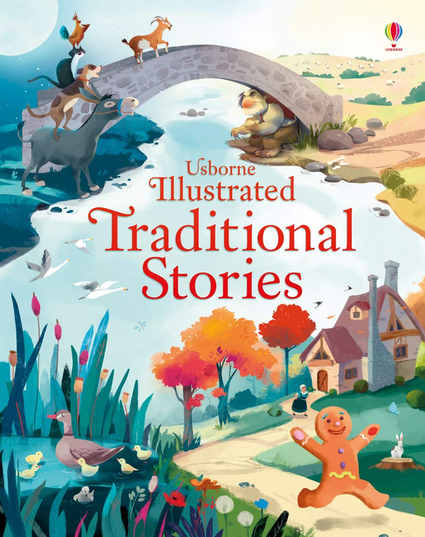 Паперова книга «Illustrated Traditional Stories» - фото №1