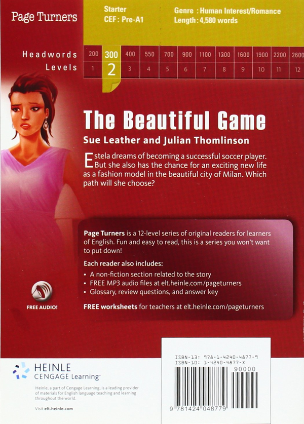 Бумажная книга «The Beautiful Game. Page Turners 2 », автор Сью Лезер - фото №1