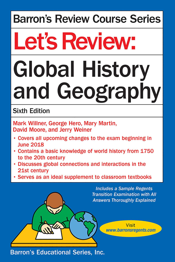 Бумажная книга «Let's Review: Global History and Geography», автор Марк Уилнер - фото №1