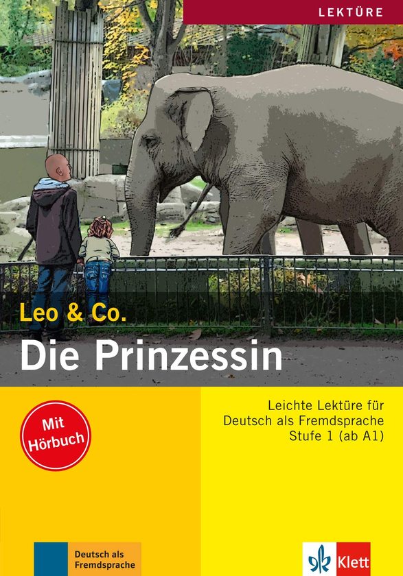 Бумажная книга «Die Prinzessin Leichte Lektüren für Deutsch als Fremdsprache Buch mit Audio-CD», авторов Эльке Бургер, Тео Шерлинг - фото №1