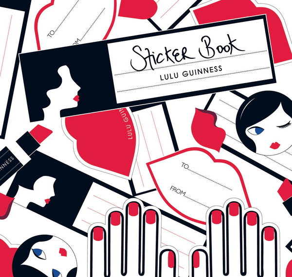 Бумажная книга «Lulu Guinness: Stickers and Labels», автор Лулу Гиннесс - фото №1