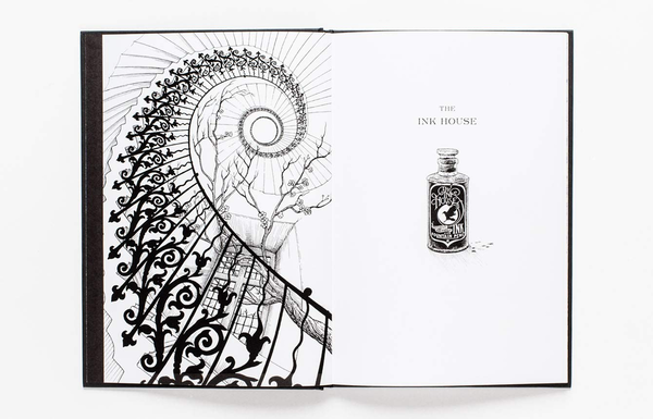 Паперова книга «The Ink House. A Gothic Mansion Colouring Book», автор Рорі Добнер - фото №1