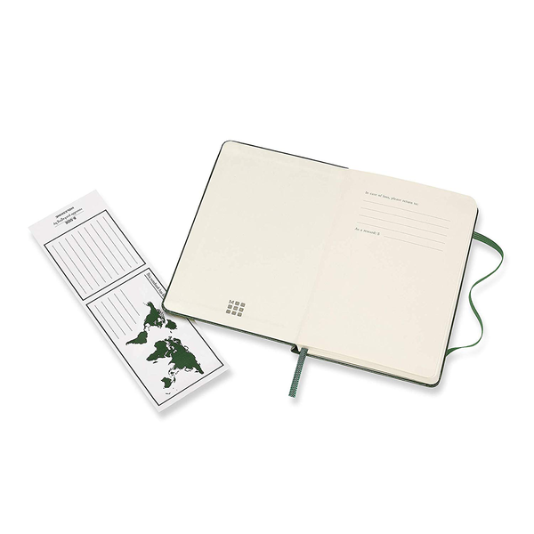  «Блокнот карманный Moleskine Classic Точка Миртовый Зеленый (MM713K15)», бренда Moleskine - фото №1
