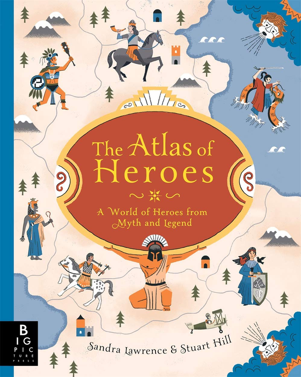 Бумажная книга «The Atlas of Heroes», автор Сандра Лоуренс - фото №1