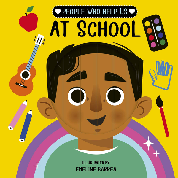 Паперова книга «People who help us. At School» - фото №1