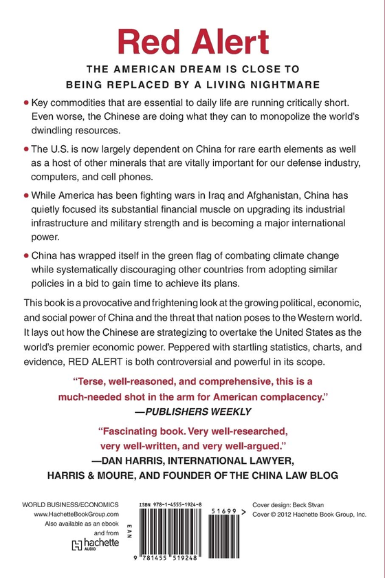 Бумажная книга «Red Alert. How China's Growing Prosperity Threatens the American Way of Life», авторов Стивен Либ, Грегори Дорси - фото №1