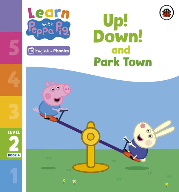 [object Object] «Learn with Peppa Phonics Level 2 Book 4. Up! Down! and Park Town» - фото №1