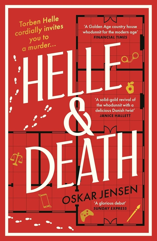 Бумажная книга «Helle and Death», автор Оскар Дженсен - фото №1