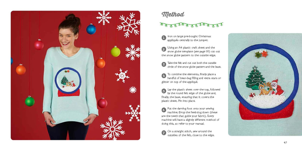 Бумажная книга «Make Your Own Christmas Jumper. 20 Fun and Easy Projects to Make In a Day », автор Николетт Лафонсека-Харгривз - фото №1