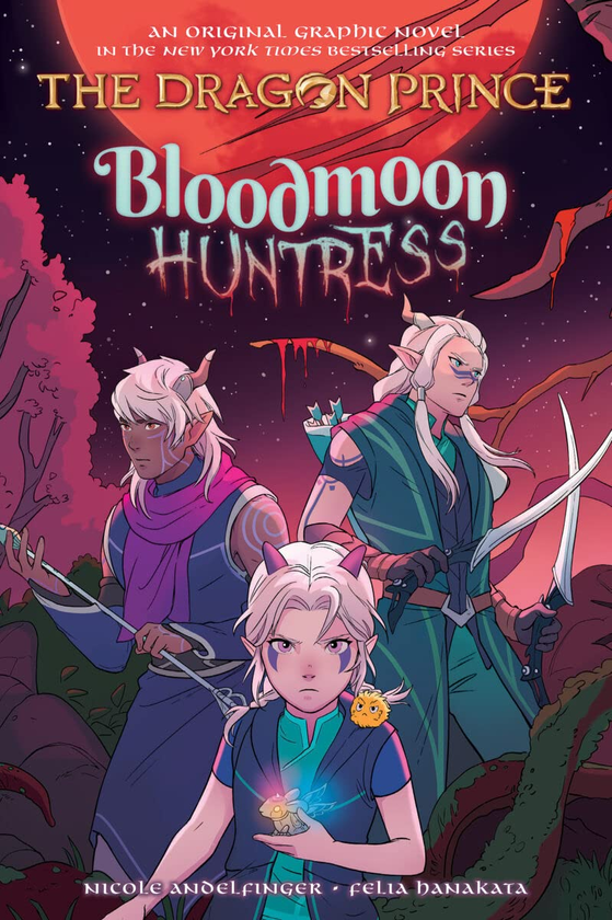 Бумажная книга «Bloodmoon Huntress. The Dragon Prince Graphic. Novel №2», автор Николь Андельфингер - фото №1