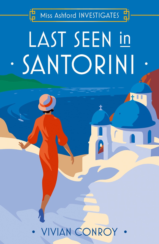 Бумажная книга «Last Seen in Santorini», автор Вивиан Конрой - фото №1