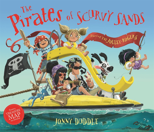 Бумажная книга «The Pirates of Scurvy Sands», автор Джонни Даддл - фото №1